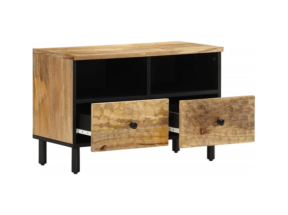 Tv-meubel 70x33x46 cm massief mangohout BE869389