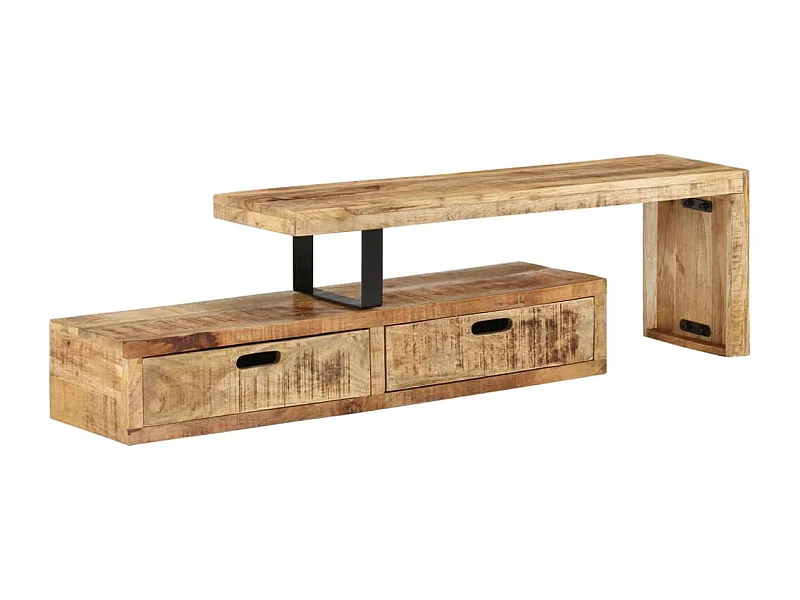 Meuble TV bois massif de manguier FR61348