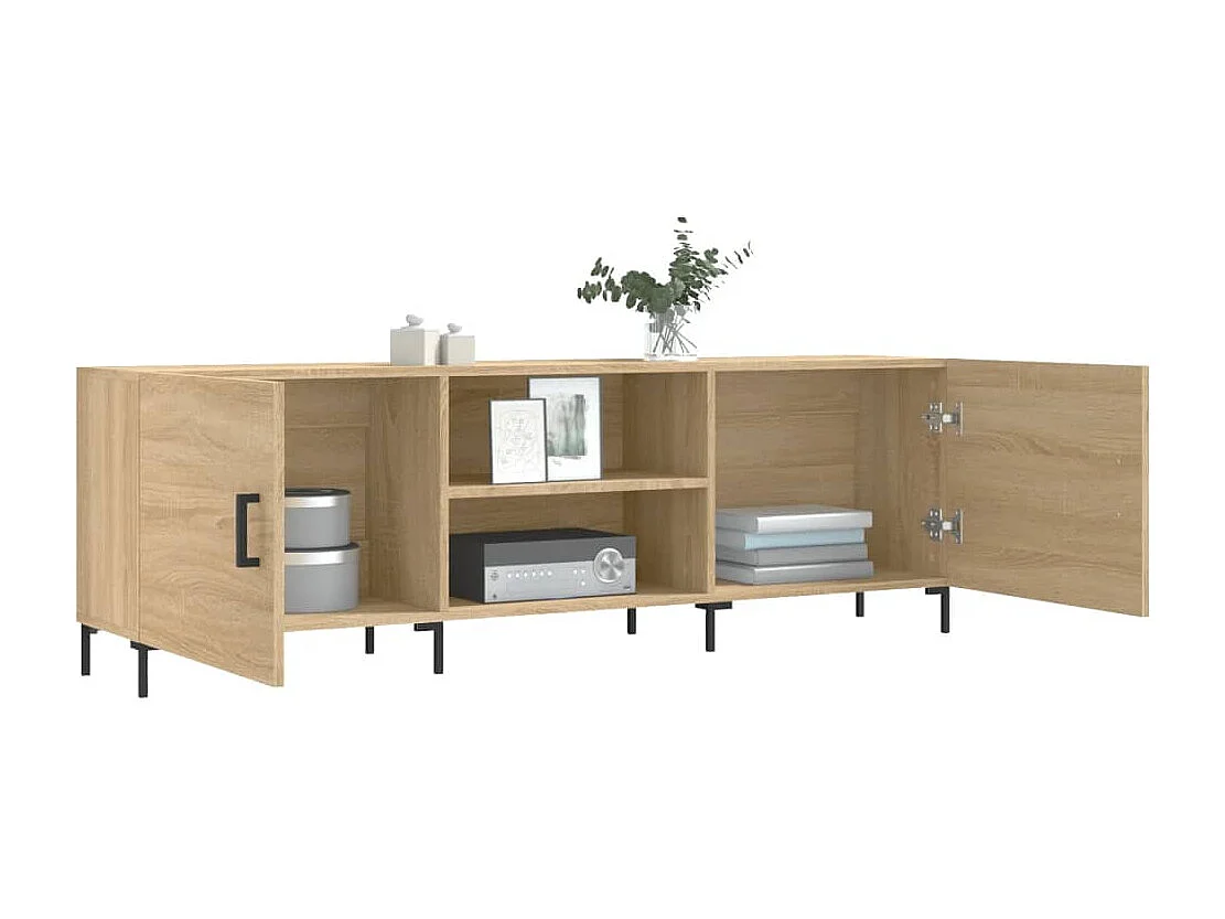 Móvel de TV 150x30x50 cm derivados de madeira carvalho sonoma PT687168