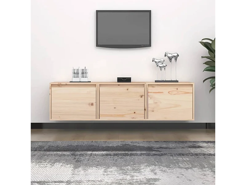 Meubles TV 3 pcs Bois massif de pin FR37818
