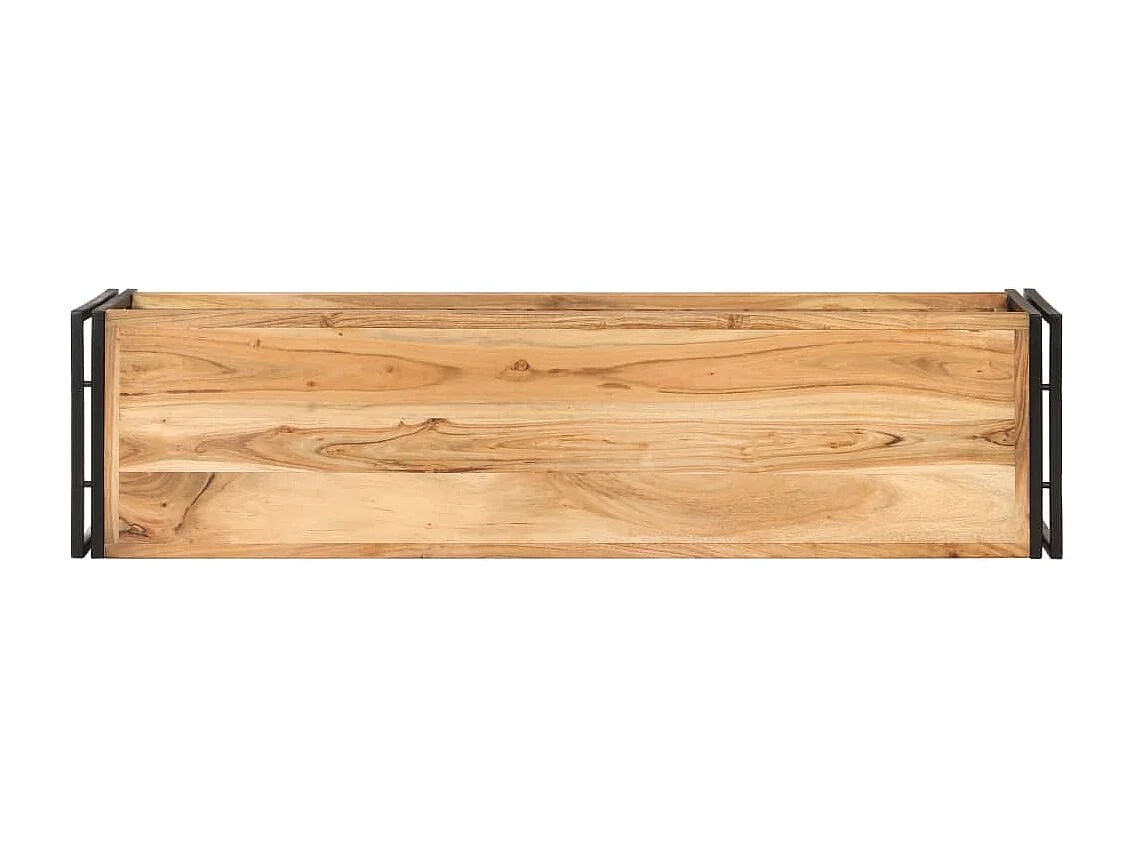 Meuble TV 120x30x40 cm Bois d'acacia massif FR60483
