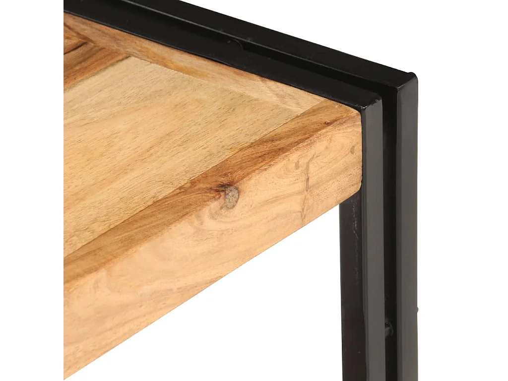 Meuble TV 120x30x40 cm Bois d'acacia massif FR60483