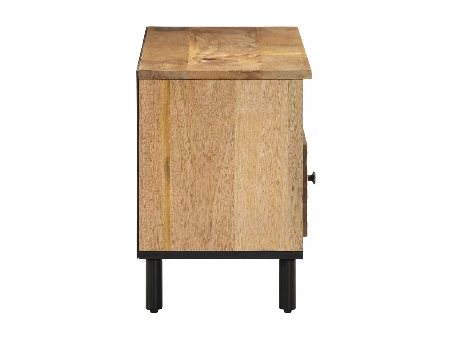 Tv-meubel 100x33x46 cm massief mangohout BE417779