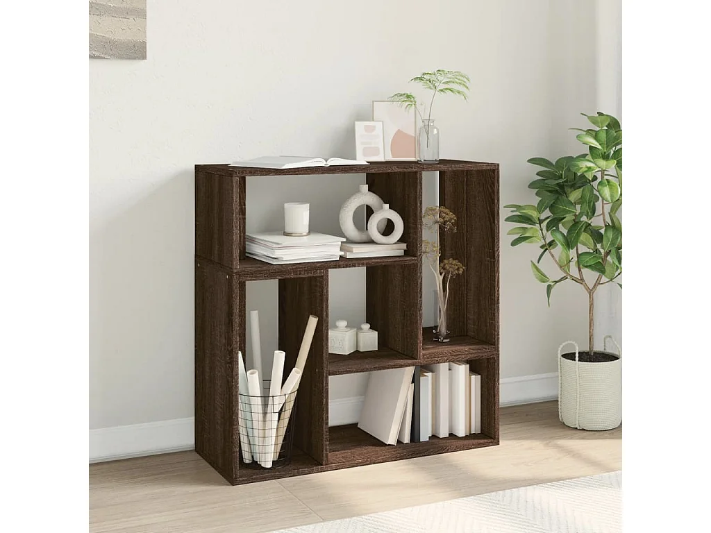 Meubles TV 2 pcs chêne marron 75x30x50 cm bois ingénierie FR28800