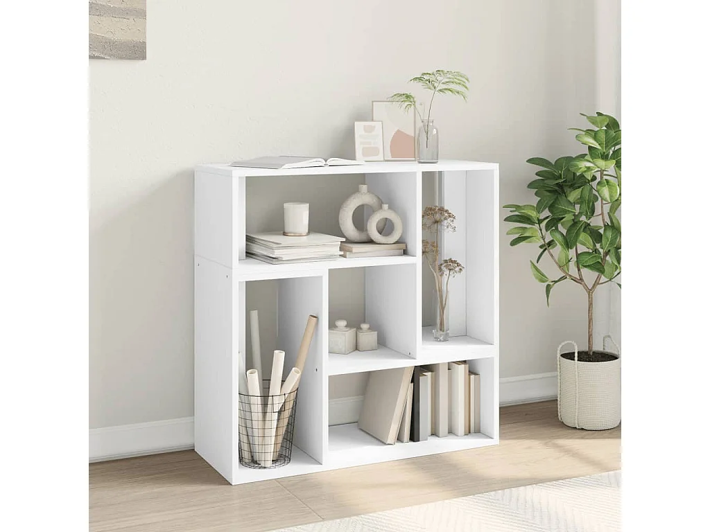 Meubles TV 2 pcs blanc 75x30x50 cm bois d'ingénierie FR64076