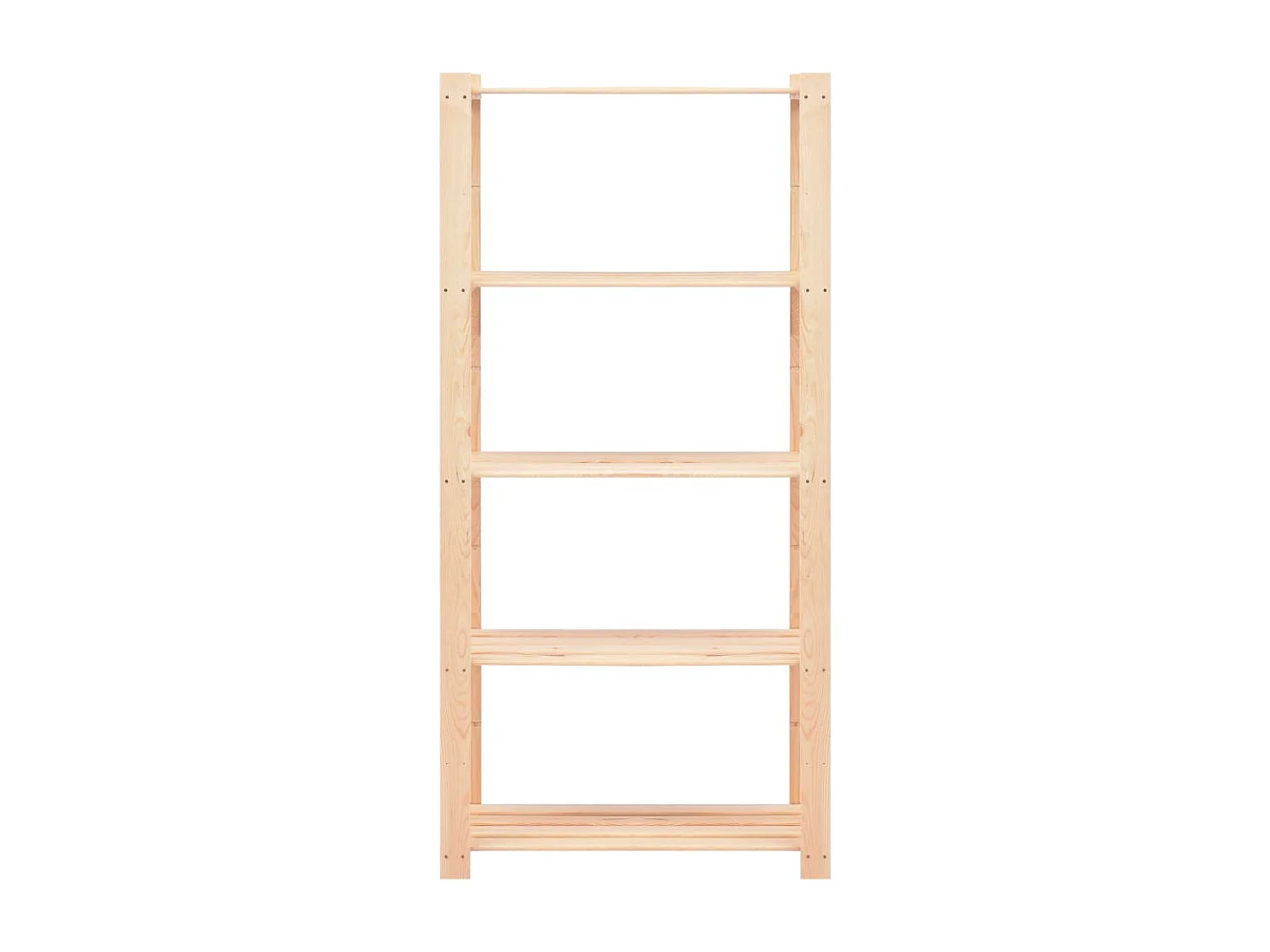 Lot de 2 Étagères de rangement à 5 niveaux 80x38x170 cm 250 kg FR15016