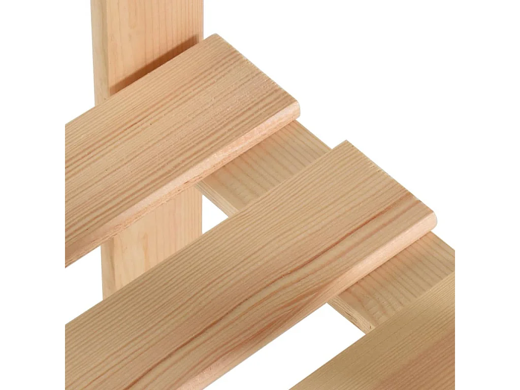 Étagère de stockage 5 niveaux 80x28,5x170 cm Bois de pin massif FR21907