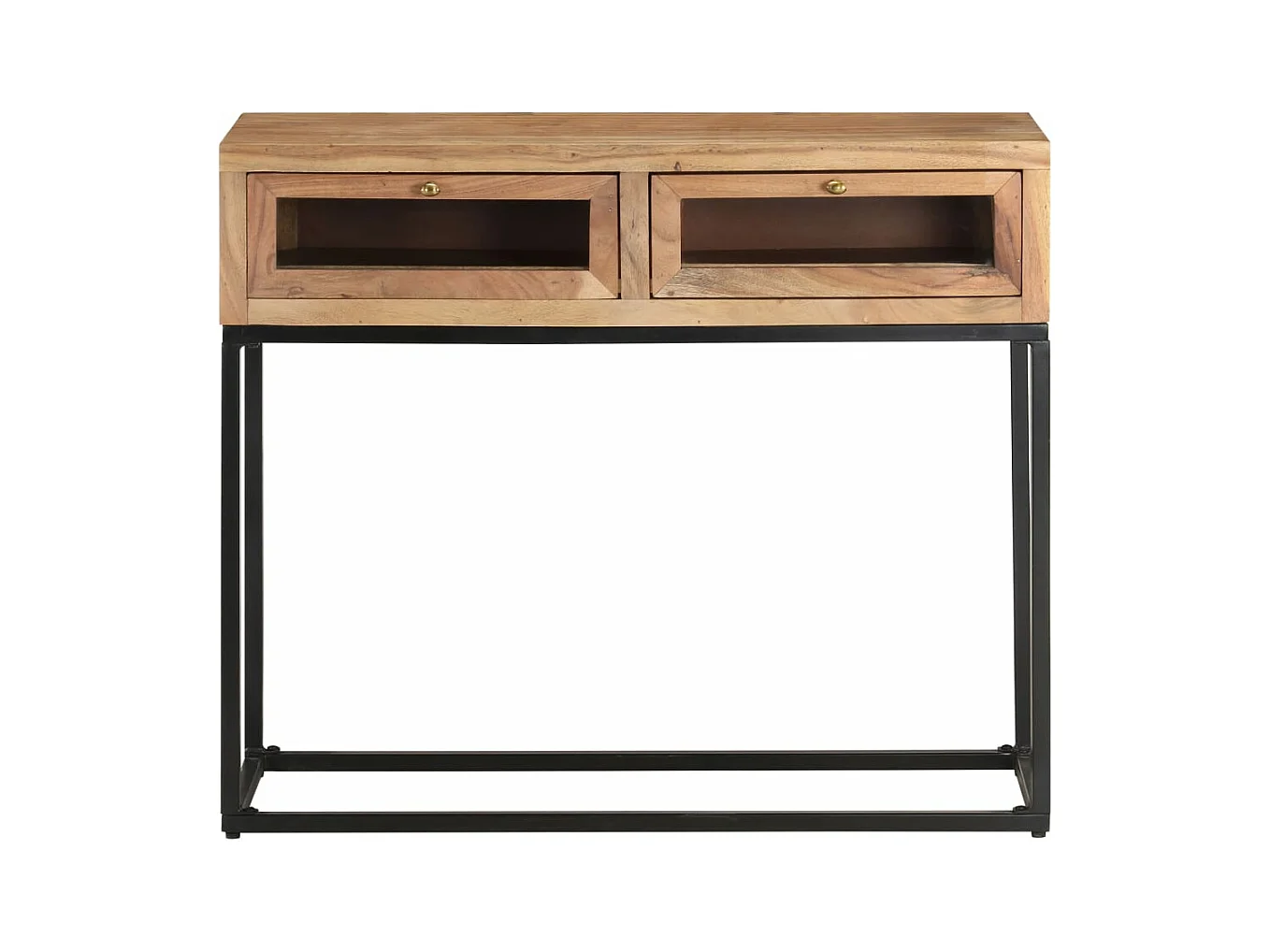 Table console 90x35x76 cm Bois d'acacia massif FR74458