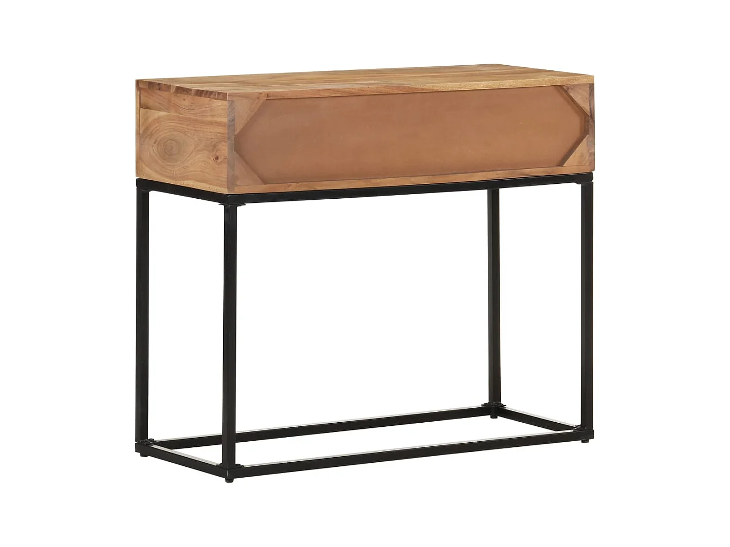 Table console 90x35x76 cm Bois d'acacia massif FR74458