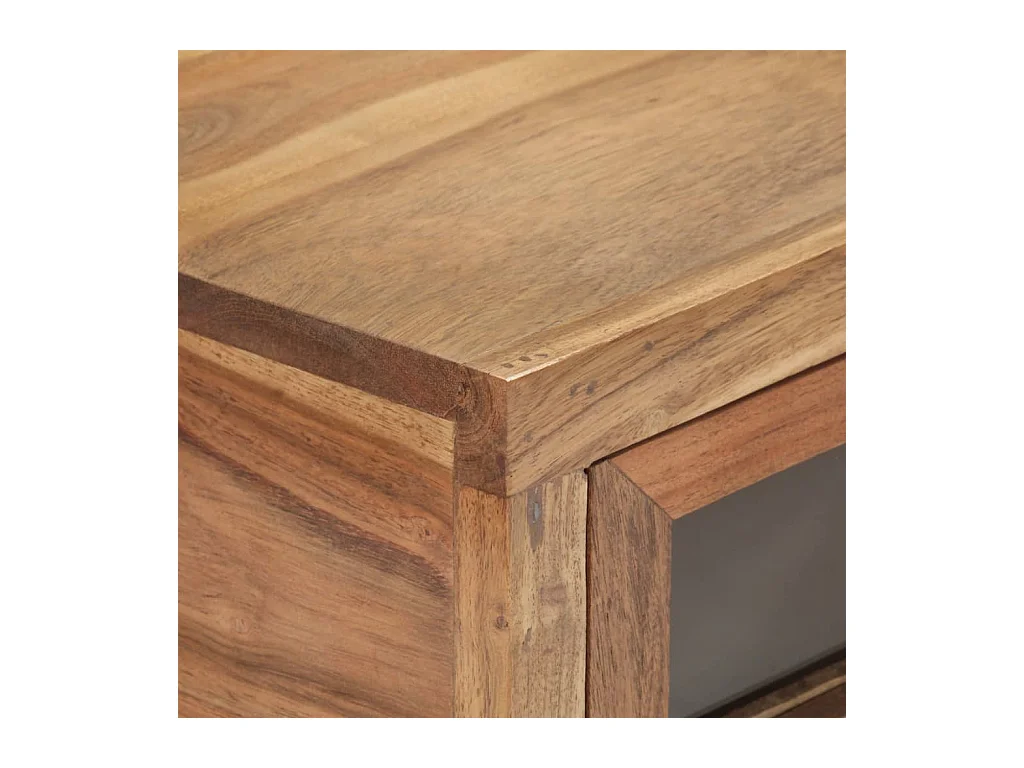 Table console 90x35x76 cm Bois d'acacia massif FR74458