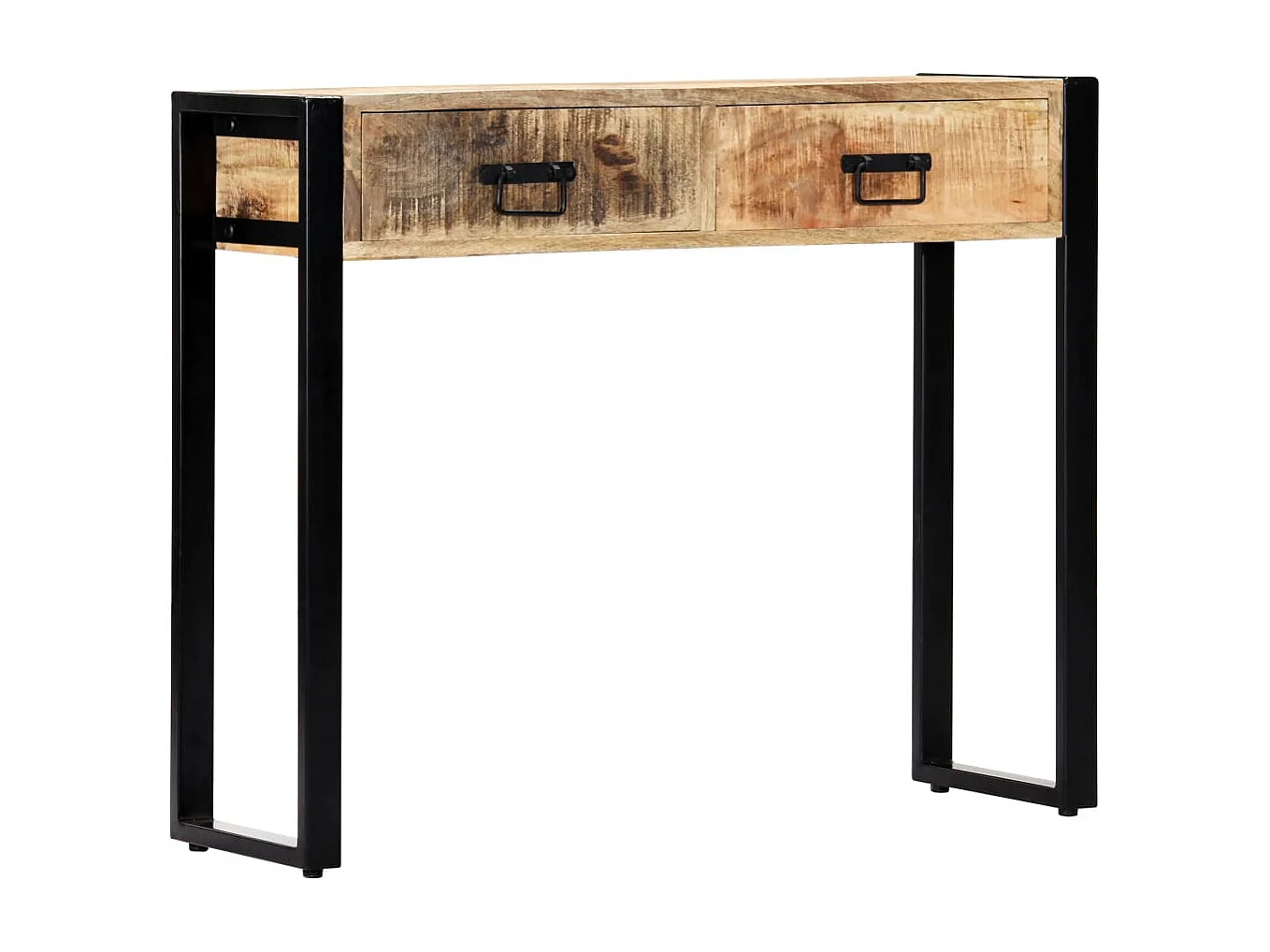 Table console 90 x 30 x 75 cm Bois de manguier massif FR51522