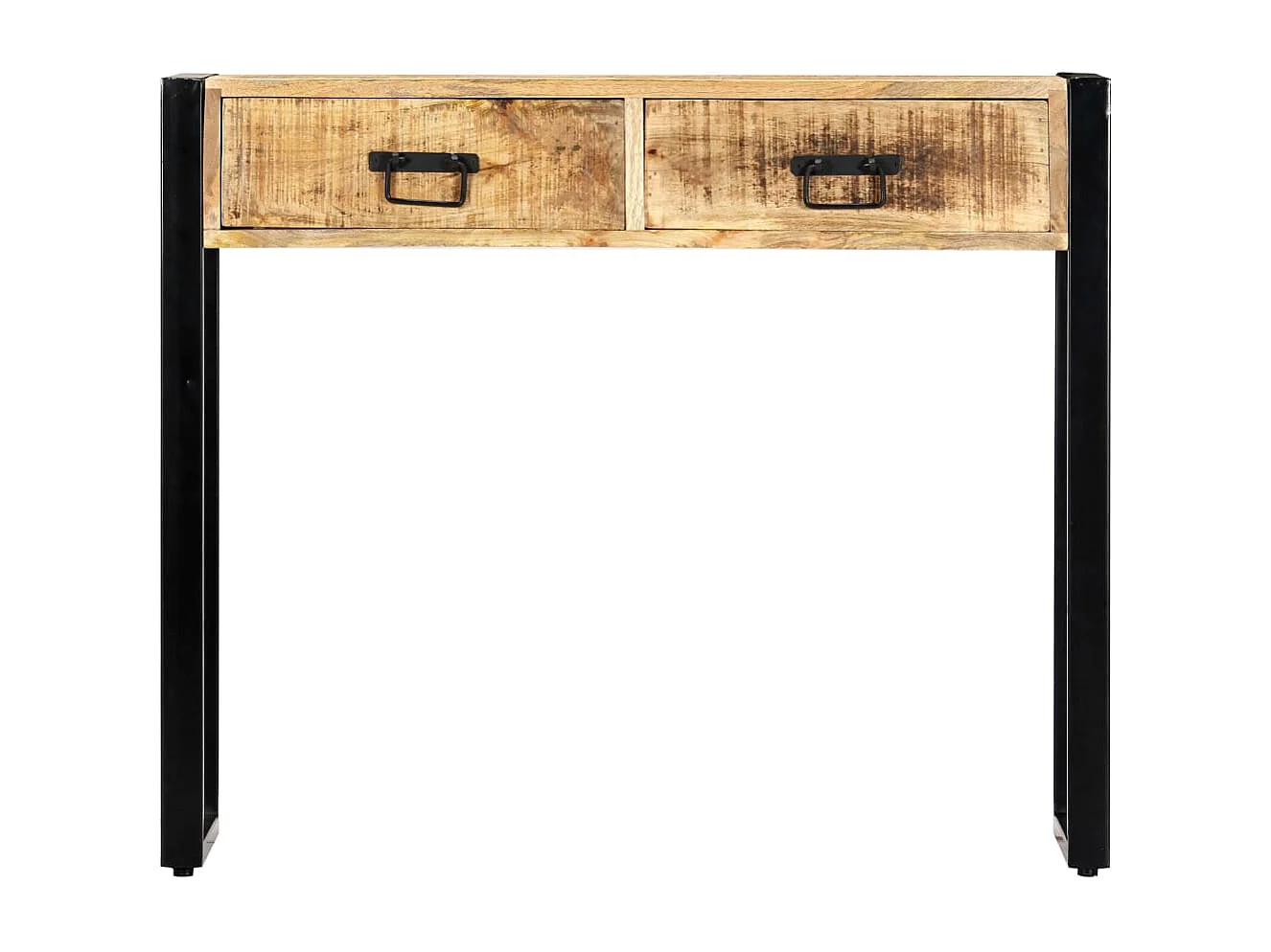 Table console 90 x 30 x 75 cm Bois de manguier massif FR51522