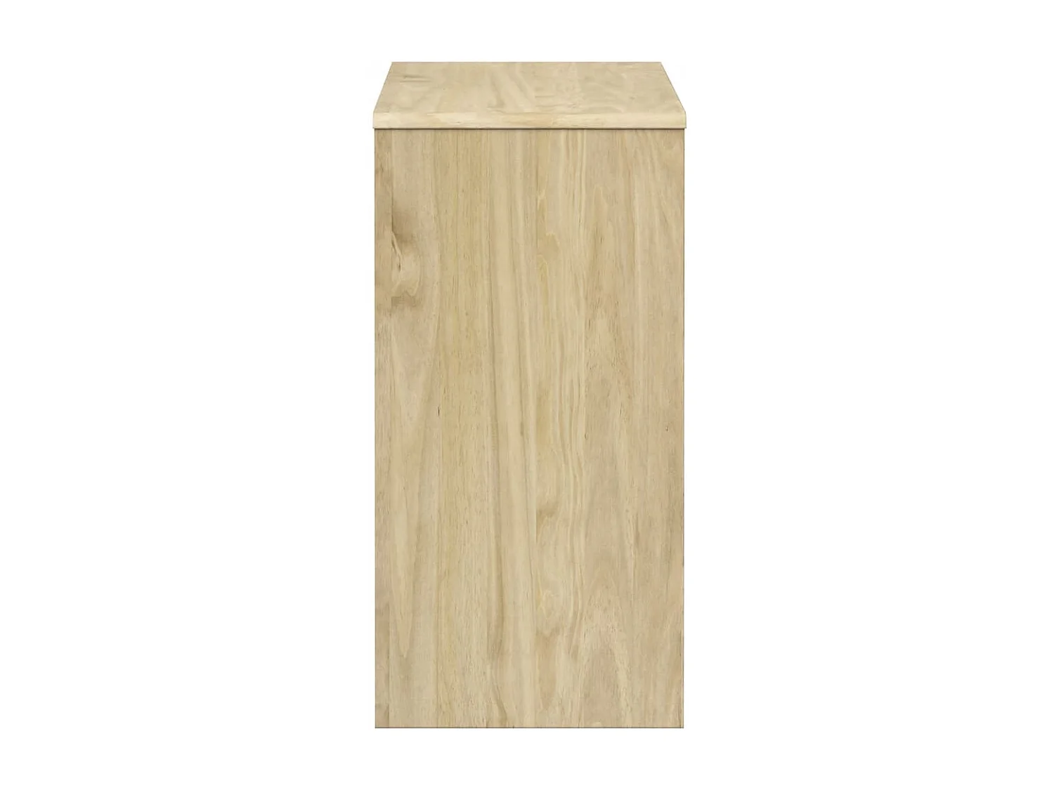 Wandtafel SAUDA 89,5x36,5x73 cm massief grenenhout eikenkleurig BE526099