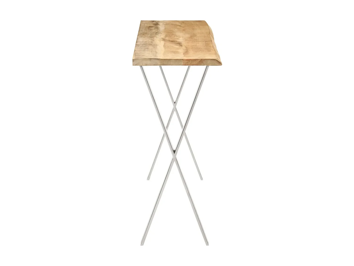 Table console à live edge 105x33x76 cm bois de manguier massif FR40819