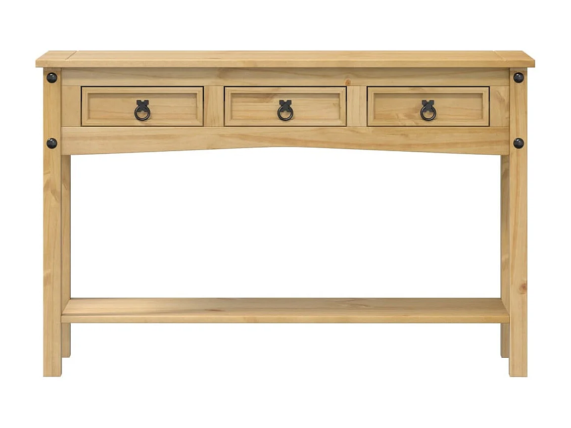 Table console Corona 114x34,5x73 cm bois de pin massif FR34727