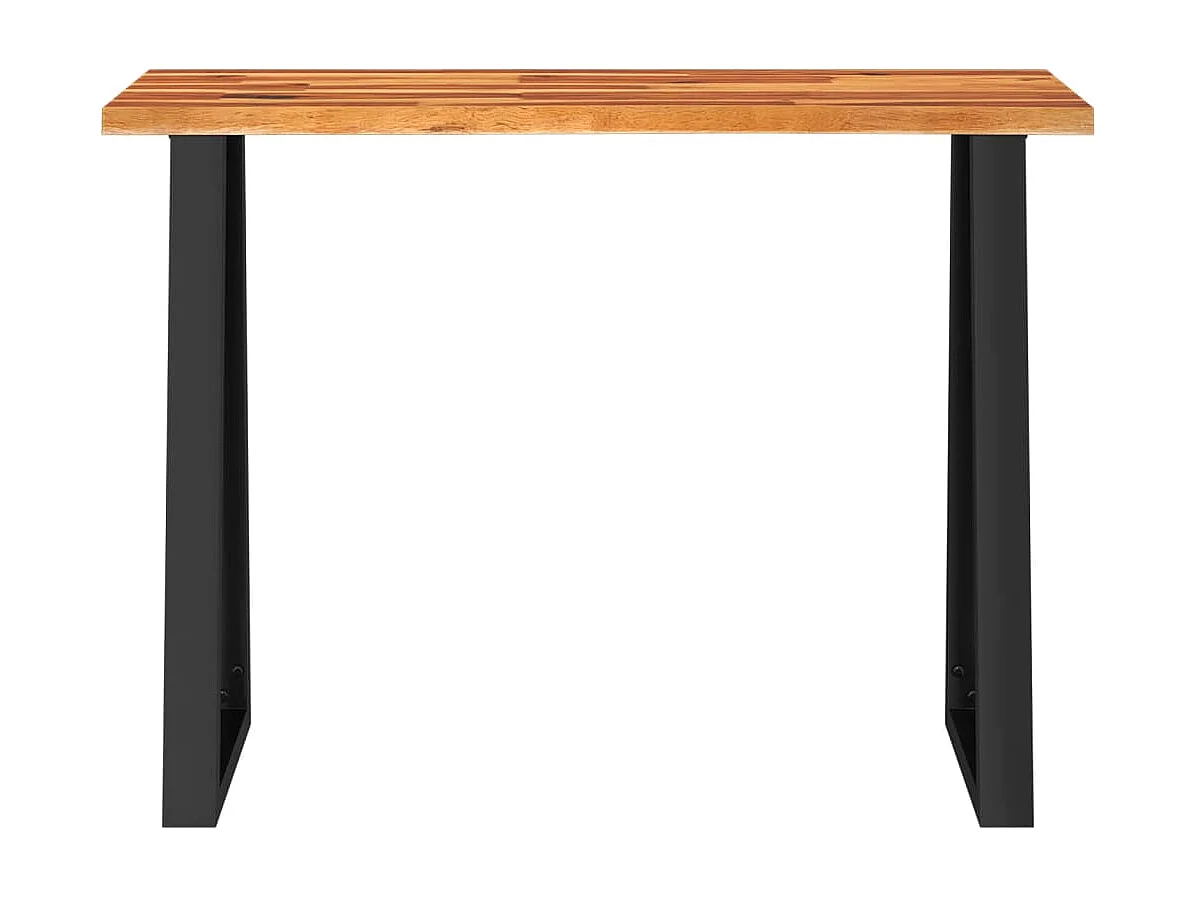 Table console à live edge 110x35x80 cm bois d'acacia solide FR72033