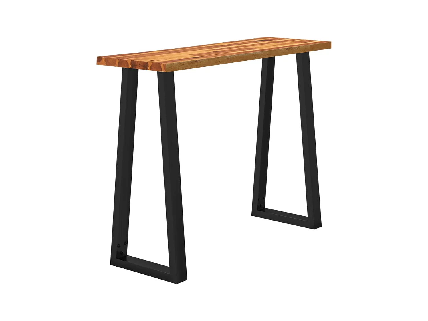 Table console à live edge 110x35x80 cm bois d'acacia solide FR72033