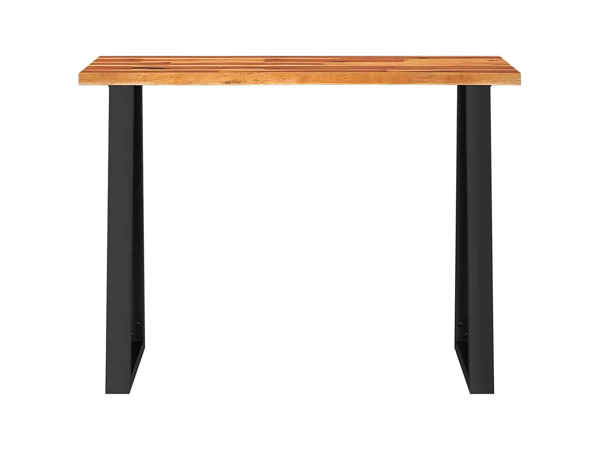 Table console à live edge 110x35x80 cm bois d'acacia solide FR72033