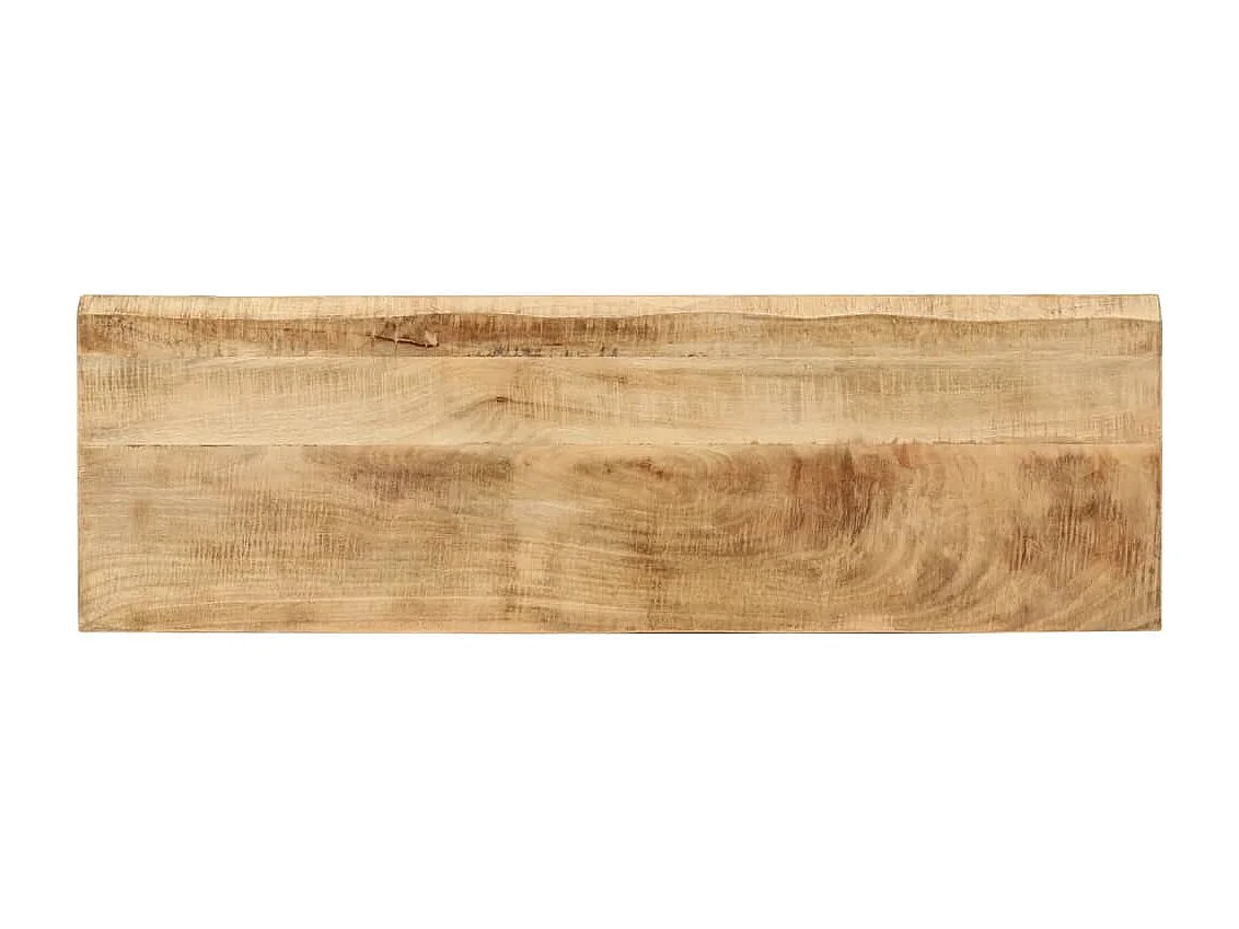 Mesa consola c/ borda viva 105x33x76cm madeira mangueira maciça PT491275