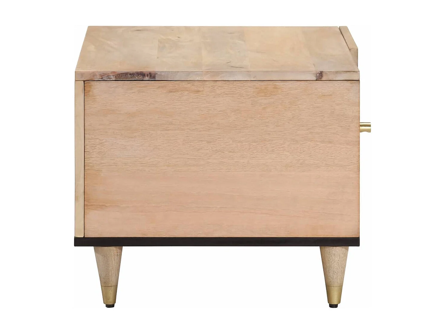 Mesa de centro 80x50x40 cm madeira de mangueira maciça PT791567