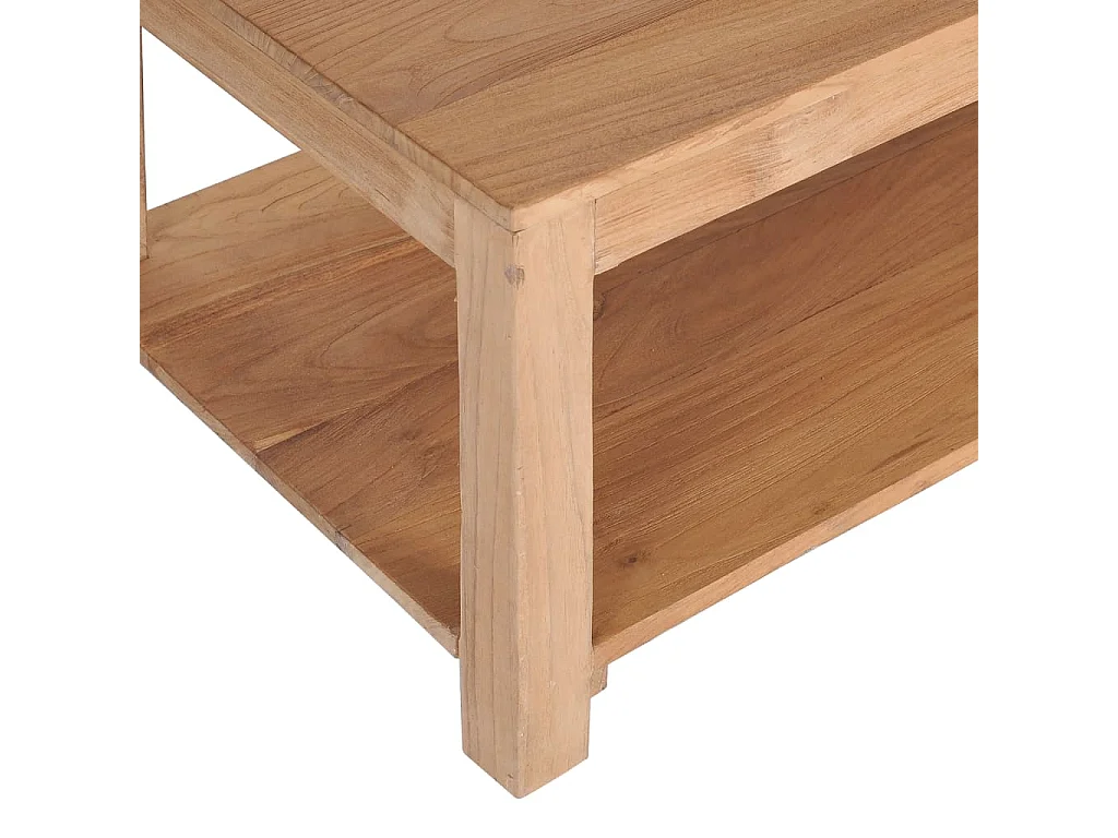 Mesa de centro 100x50x40 cm madeira de teca maciça PT336636