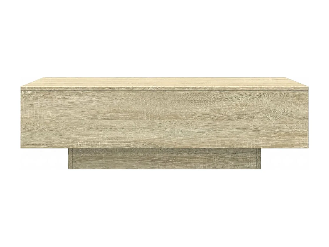 Mesa de centro madera de ingeniería roble Sonoma 100x49,5x31 cm ES679697
