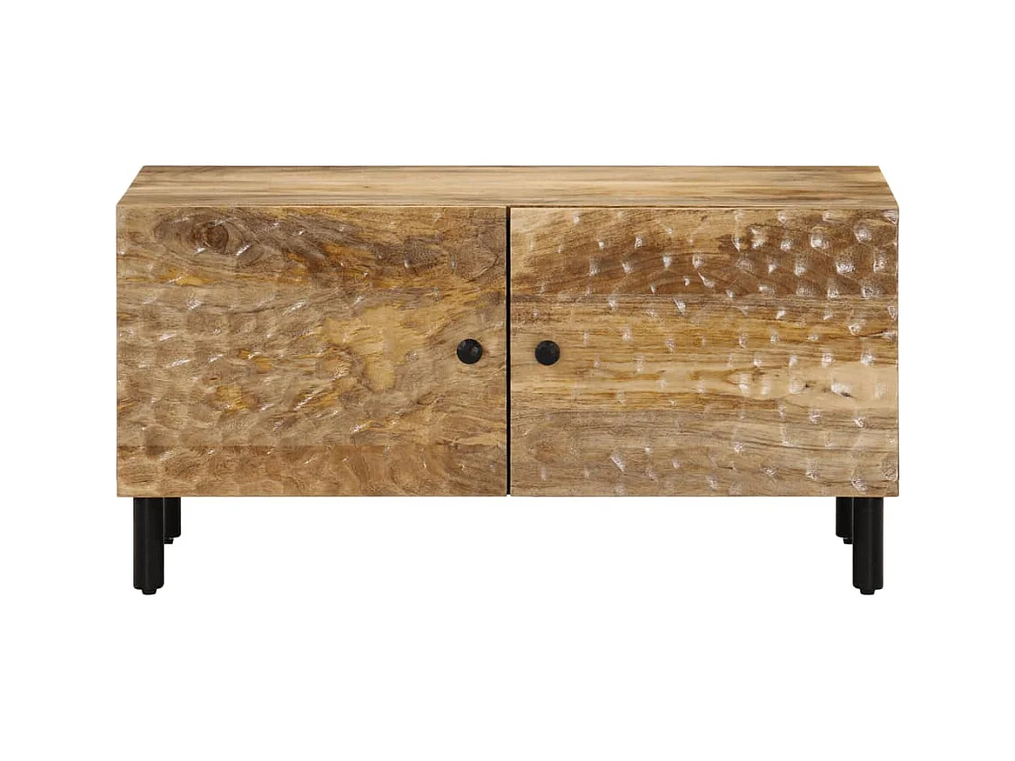 Mesa de centro 80x50x40 cm madeira de mangueira maciça PT525202