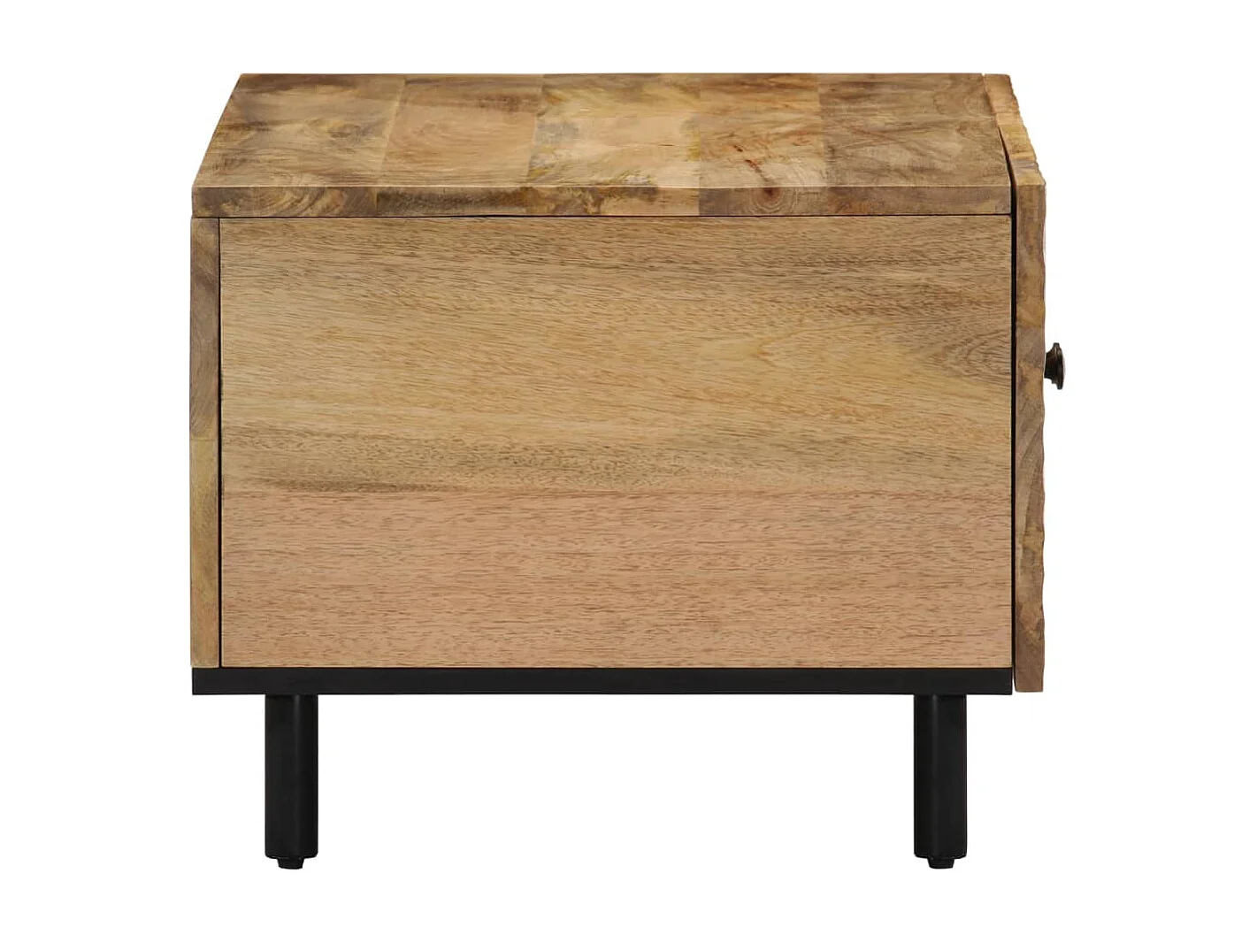 Table basse 80x50x40 cm bois de manguier massif FR35300