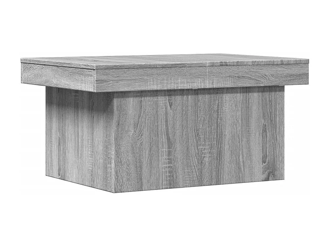 Table basse sonoma gris 100x55x40 cm bois d'ingénierie FR50023
