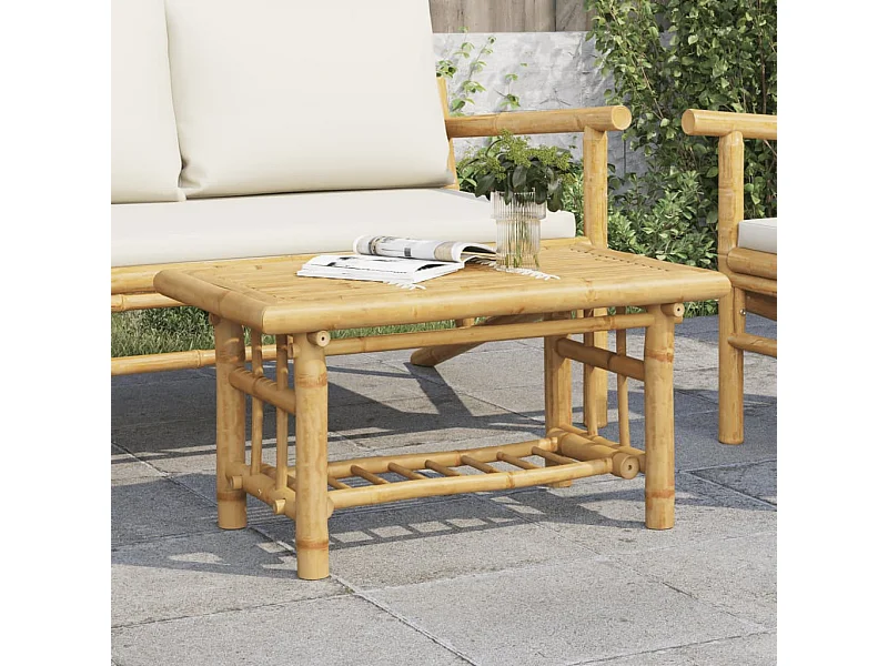 Table basse 70x45x36 cm bambou FR60016