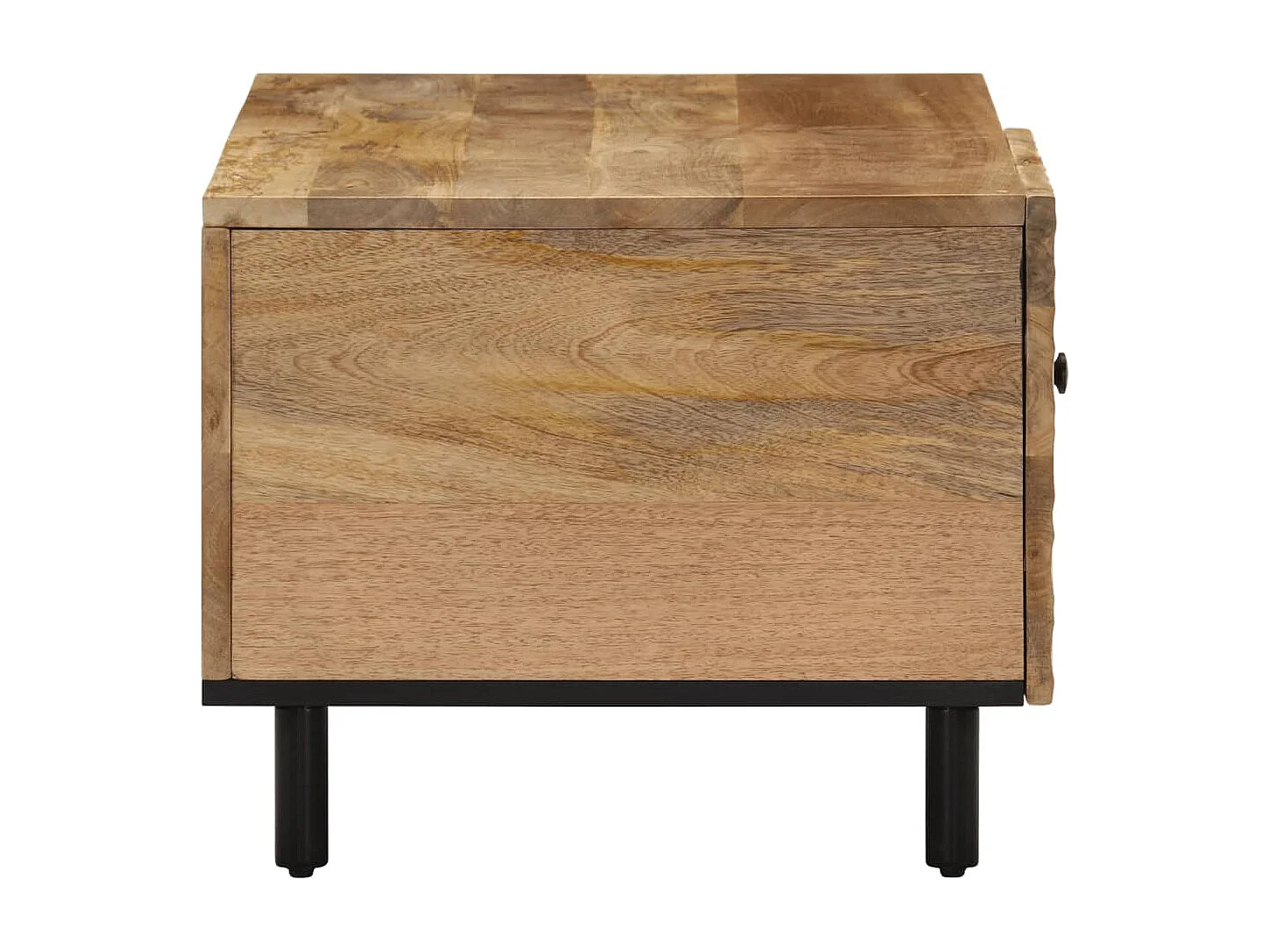 Mesa de centro 80x50x40 cm madeira de mangueira maciça PT257982