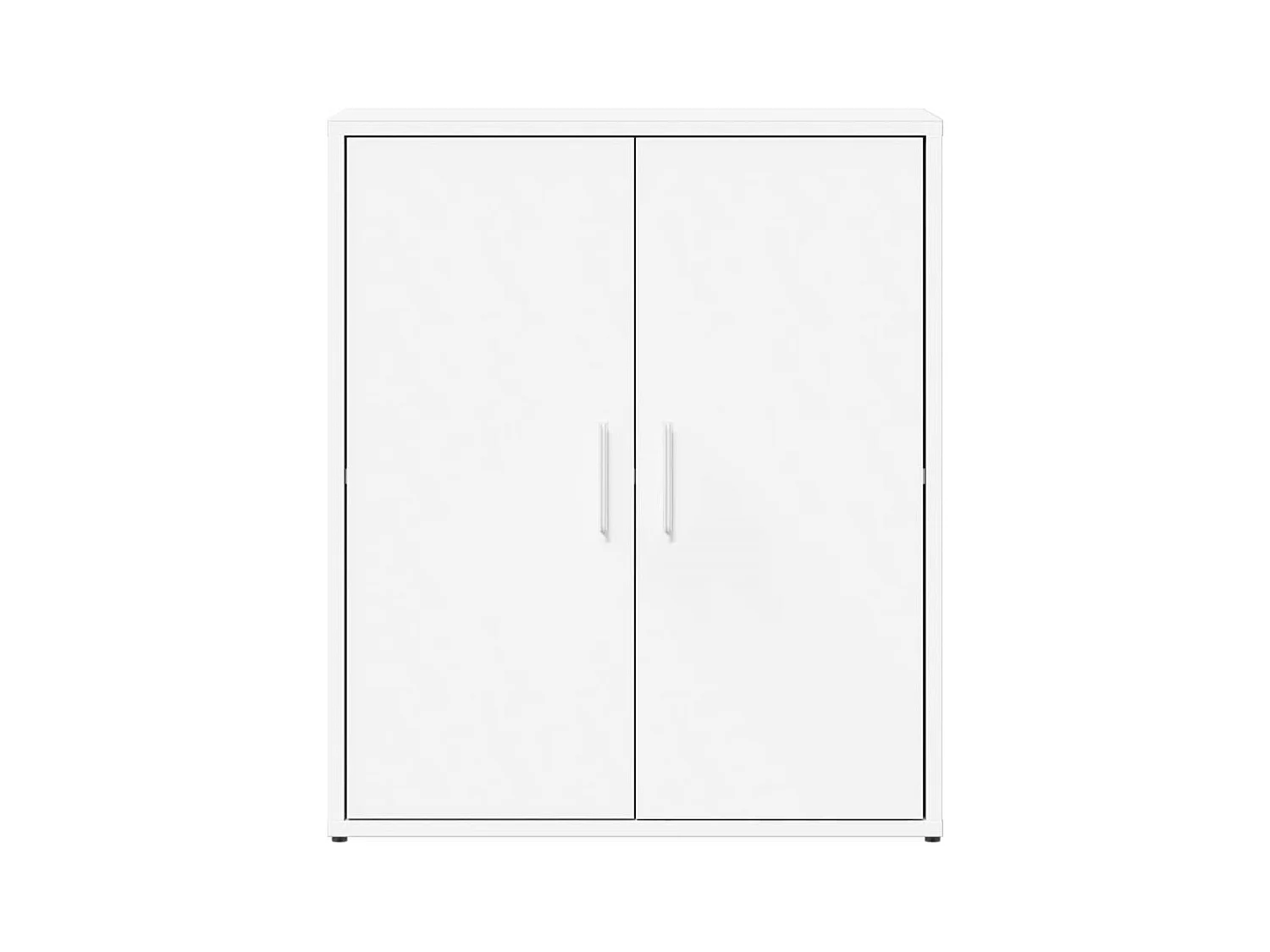 Buffets 2 pcs blanc 60x31x70 cm bois d'ingénierie FR29298