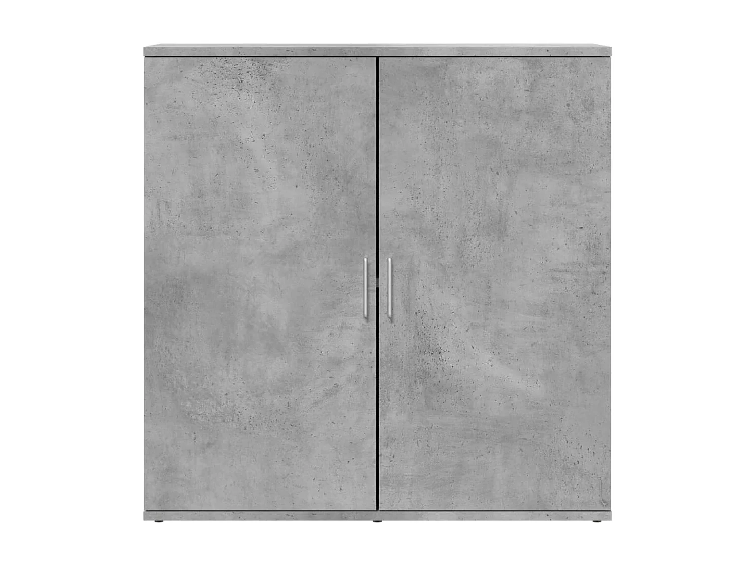 Buffets 2 pcs gris béton 79x38x80 cm bois d'ingénierie FR51326