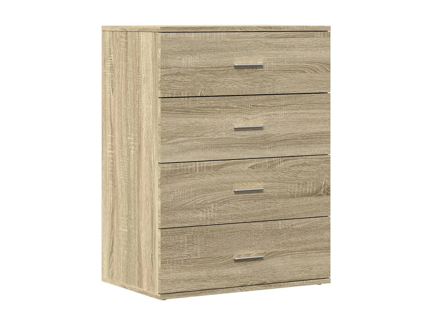 Aparador de madera de ingeniería roble Sonoma 60x39x80 cm ES388573