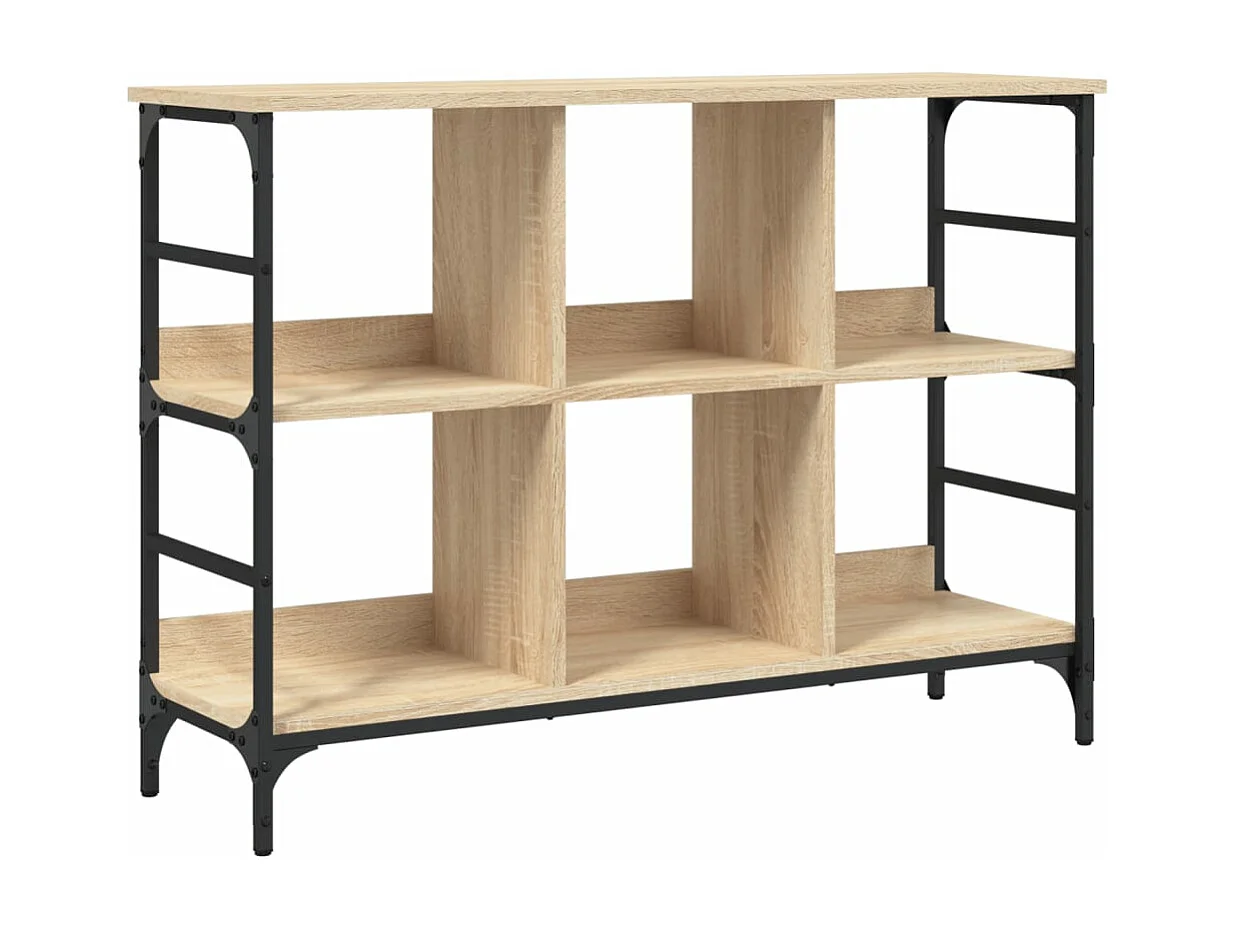 Buffet chêne sonoma 102x32x73,5 cm bois d'ingénierie FR31313