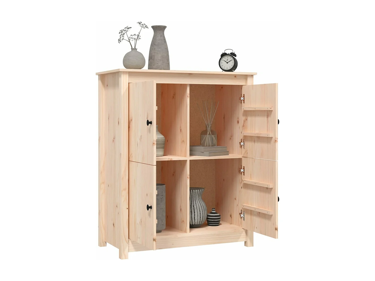 Buffet 83x41,5x100 cm Bois massif de pin FR25341