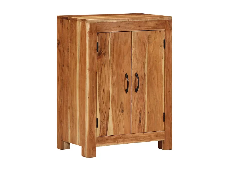 Buffet 55x35x75 cm bois massif d'acacia FR32226
