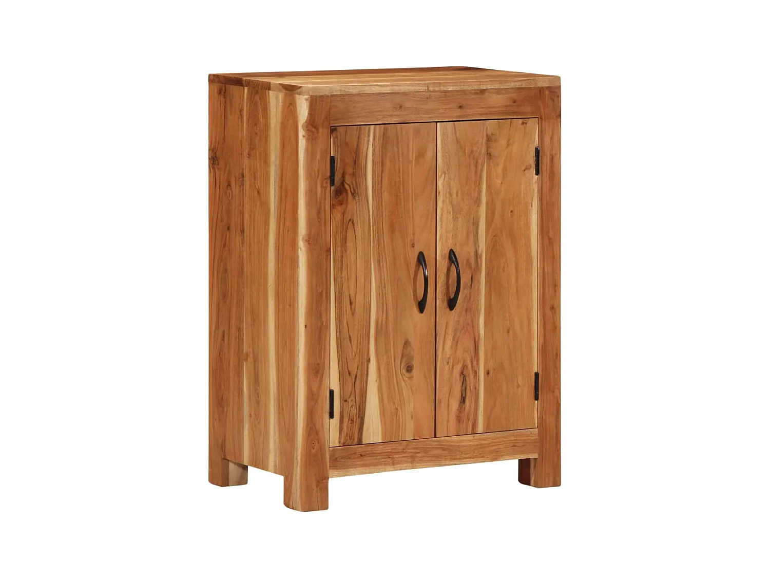 Buffet 55x35x75 cm bois massif d'acacia FR32226