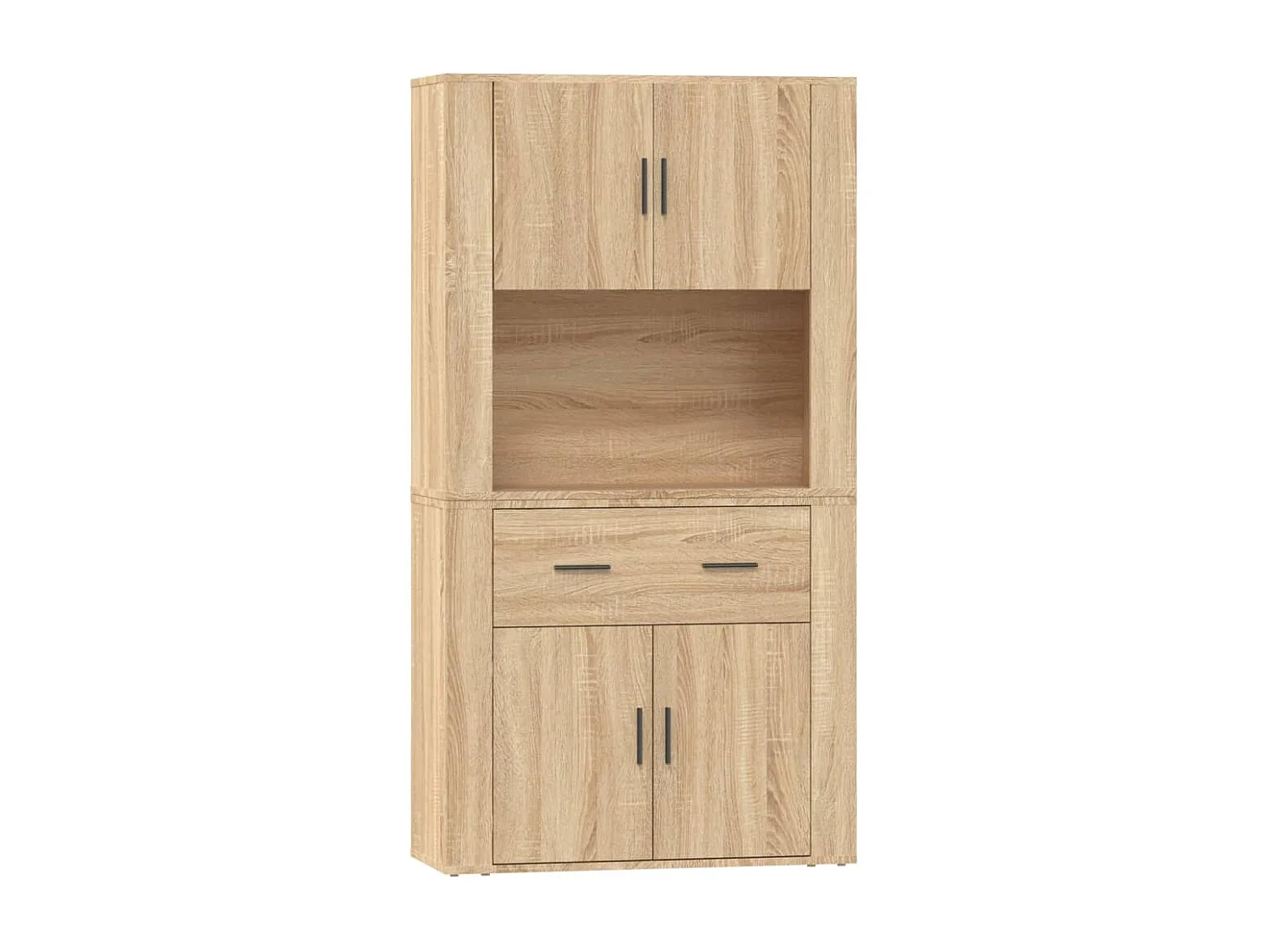 Buffet haut Chêne sonoma Bois d'ingénierie FR54554