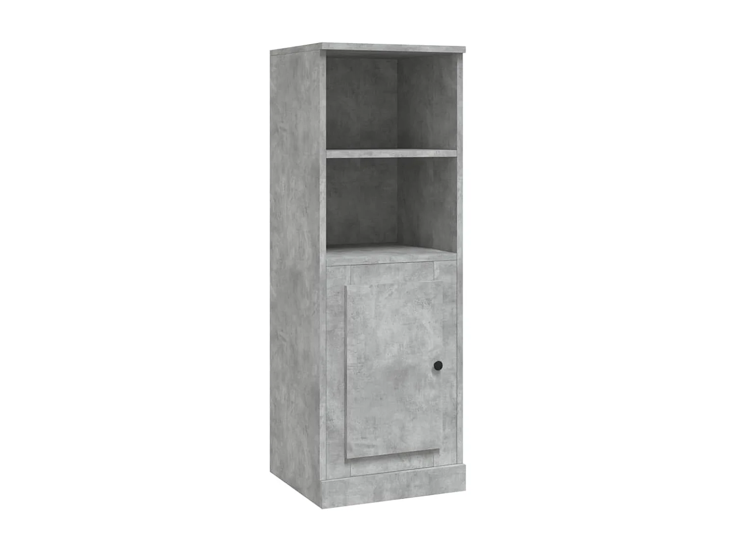 Buffet haut gris béton 36x35,5x103,5 cm bois d'ingénierie FR68151