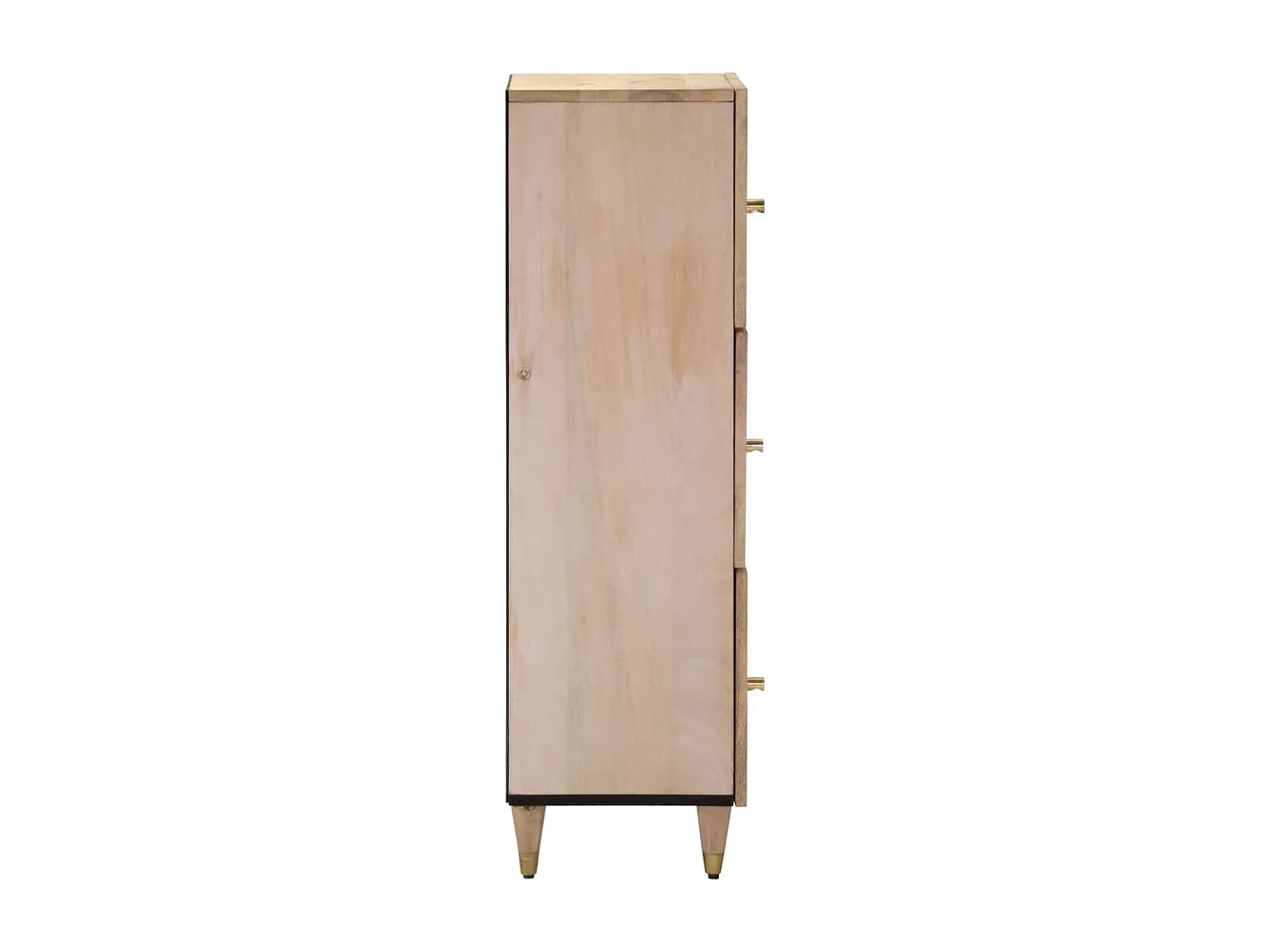 Buffet haut 40x33x110 cm bois de manguier massif FR41907