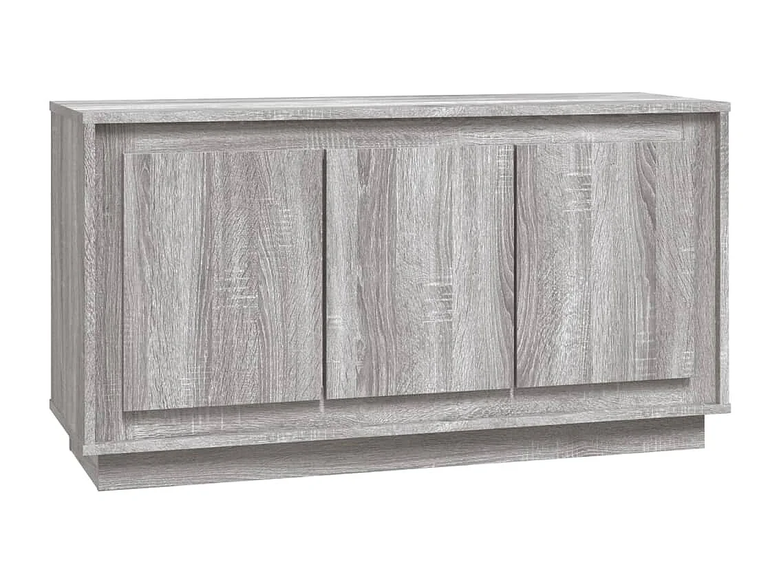 Buffet sonoma gris 102x35x55 cm bois d'ingénierie FR62359