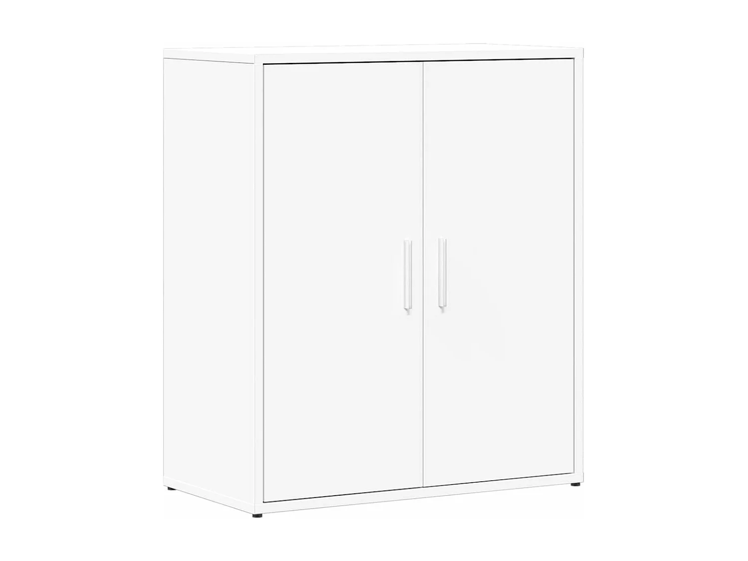 Buffet blanc 60x31x70 cm bois d'ingénierie FR28094