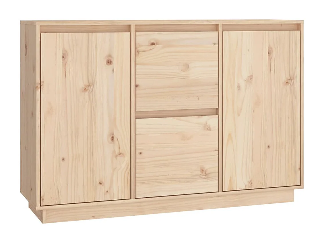 Dressoir 111x34x75 cm massief grenenhout BE531165