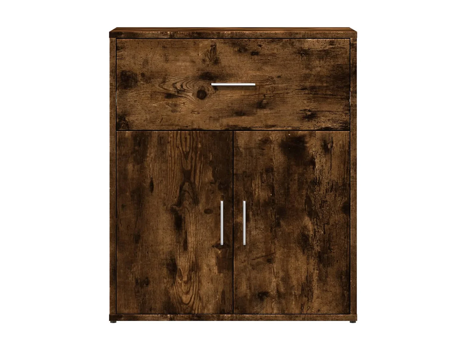 Buffet chêne fumé 60x31x70 cm bois d'ingénierie FR83224