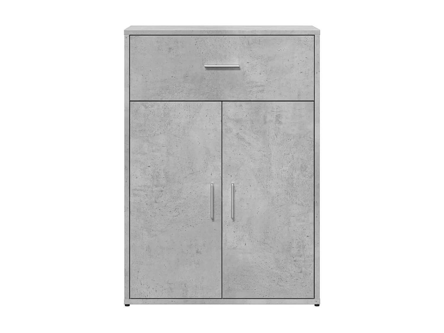 Buffets 2 pcs gris béton 60x30x84 cm bois d'ingénierie FR26650