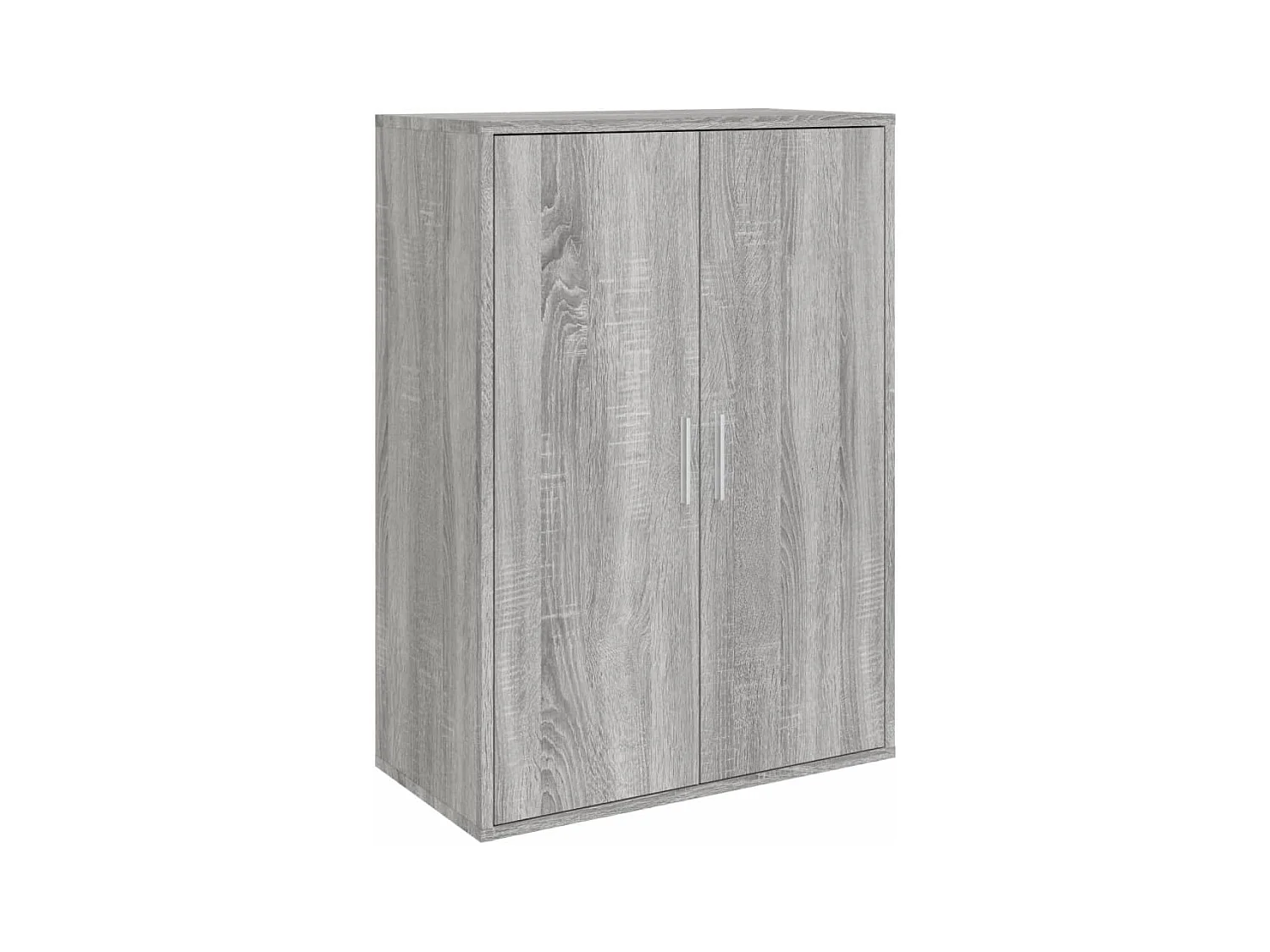 Buffets 2 pcs sonoma gris 60x31x84 cm bois d'ingénierie FR94608
