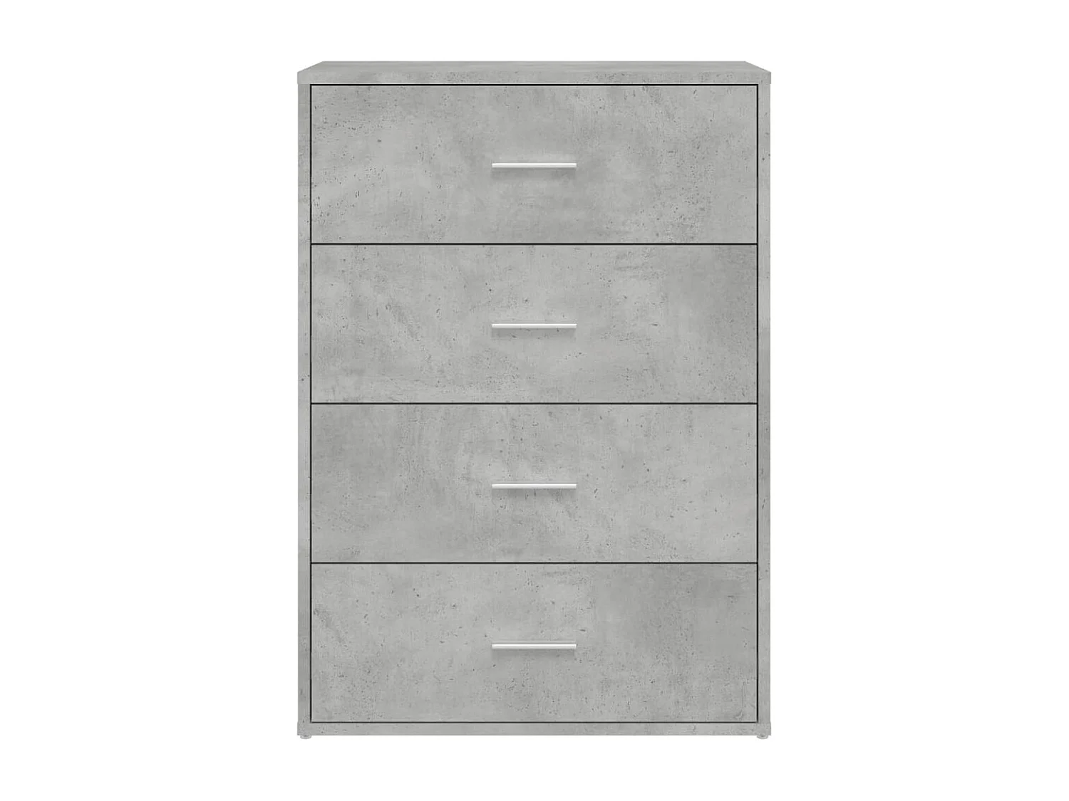 Buffets 2 pcs gris béton 60x31x84 cm bois d'ingénierie FR17696