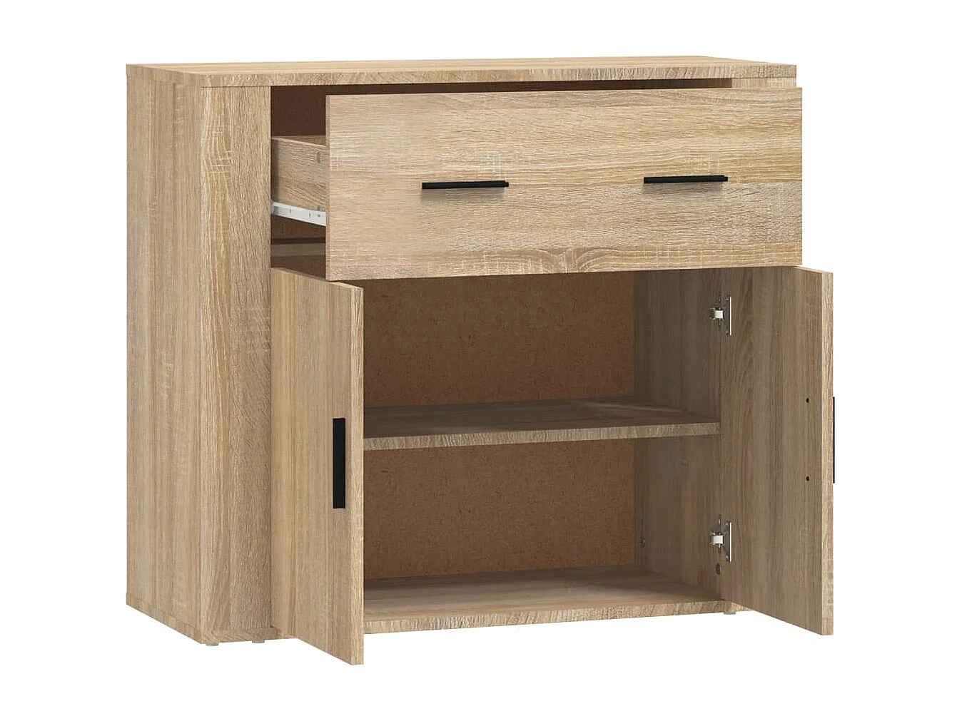 Buffet Chêne sonoma 80x33x70 cm Bois d'ingénierie FR85644