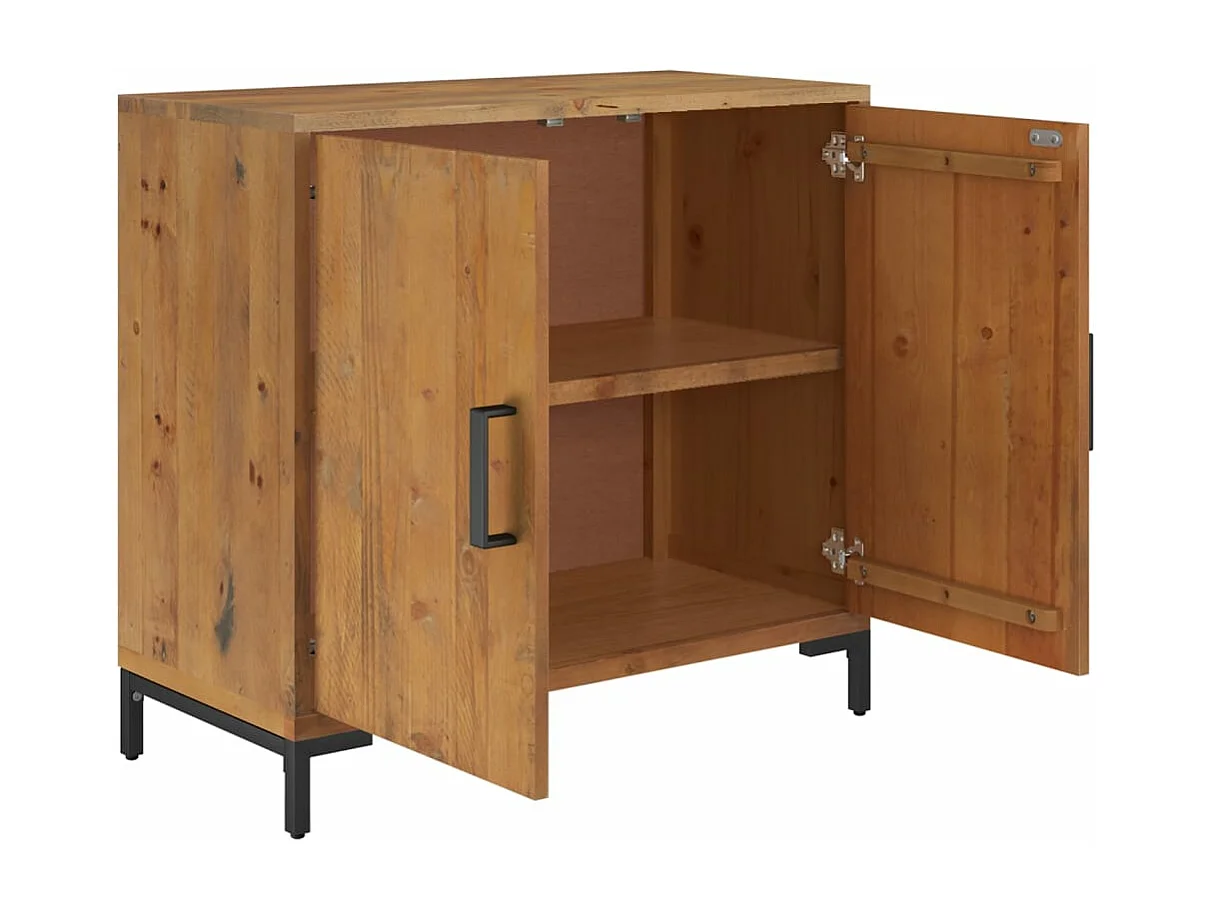 Buffet Marron 75x35x70 cm Bois de pin massif FR82573